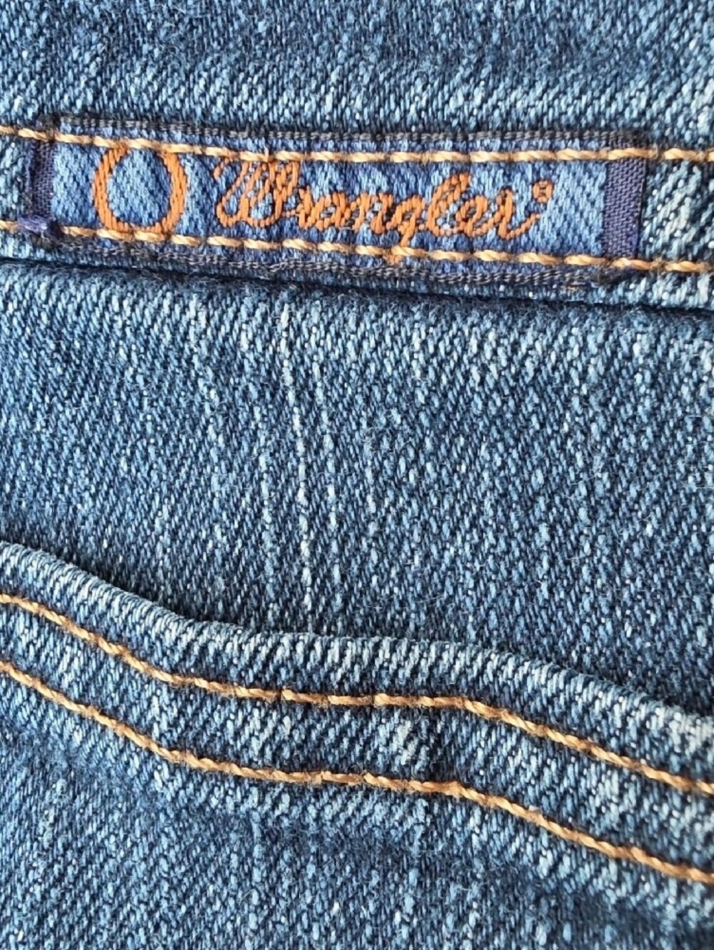 (7/8 X 32)Wrangler Women's Dark Blue Boot-Cut Jeans Western Country Rodeo Q-Baby - Picture 3 of 10